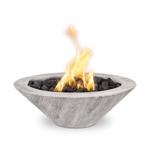 The Outdoor Plus Cazo Cazo Fire Bowl | Wood Grain Concrete The Outdoor Plus