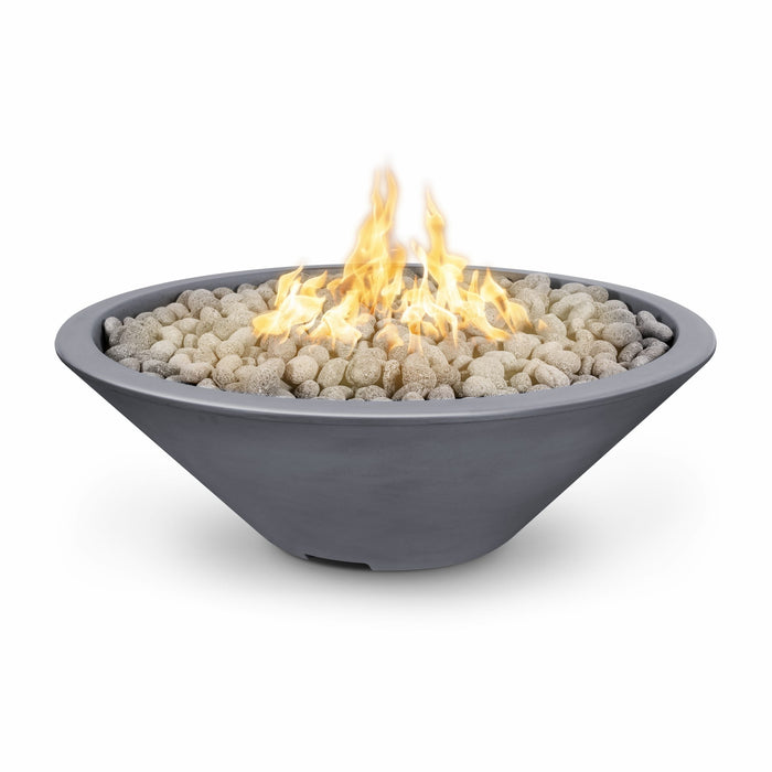 The Outdoor Plus Cazo 48" Fire Pit Narrow Ledge Powder Coated | Low Voltage Electronic Ignition The Outdoor Plus