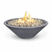 The Outdoor Plus Cazo 60" Fire Pit Narrow Ledge Powder Coated | Match Lit The Outdoor Plus