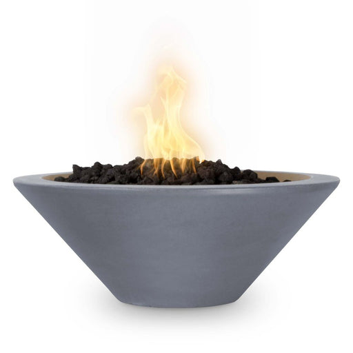 The Outdoor Plus 48" Cazo GFRC Fire Bowl Match Lit | Liquid Propane The Outdoor Plus