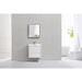 KubeBath DeLusso Wall Mount Modern Bathroom Vanity KubeBath