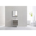 KubeBath DeLusso Wall Mount Modern Bathroom Vanity KubeBath