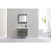 KubeBath DeLusso Wall Mount Modern Bathroom Vanity KubeBath