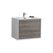 KubeBath DeLusso Wall Mount Modern Bathroom Vanity KubeBath