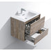 KubeBath DeLusso Wall Mount Modern Bathroom Vanity KubeBath