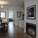 33-Inch Slim Line Built-in Electric Firebox with Inner Glow Logs - side view