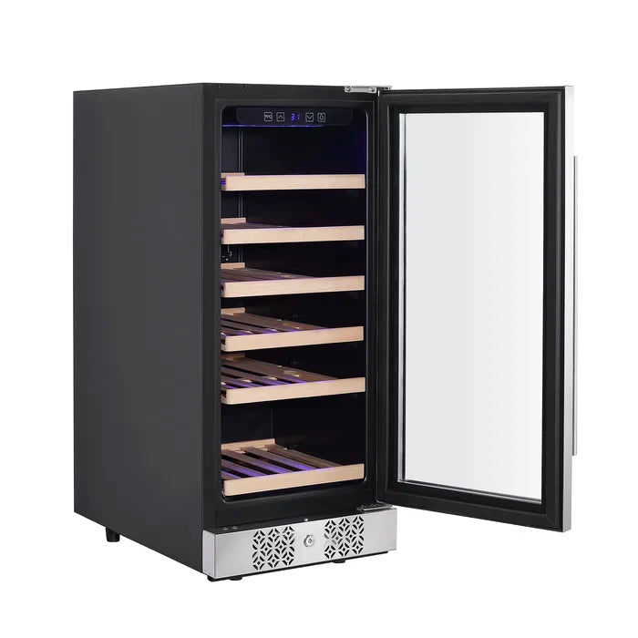 Empava 15" 31 Bottle Wine Cooler, EMPV-WC01S Empava