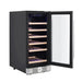 Empava 15" 31 Bottle Wine Cooler, EMPV-WC01S Empava