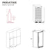 Empava 24" 127 Bottle Wine Cooler, EMPV-WC05S Empava