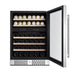 Empava 24" 46 Bottle Dual Zone Wine and Beverage Cooler, EMPV-WC04D Empava