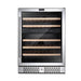 Empava 24" 46 Bottle Dual Zone Wine and Beverage Cooler, EMPV-WC04D Empava