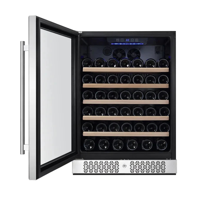 Empava 24" 52 Bottle Wine Cooler, EMPV-WC03S Empava