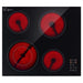 Empava 24" Electric Smooth Surface Radiant Cooktop with 4 Elements, EMPV-24REC11 Empava
