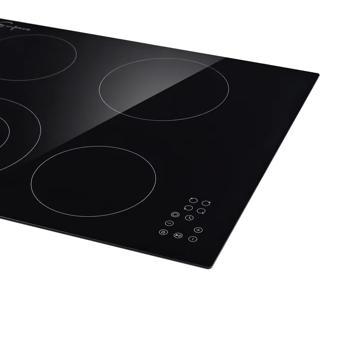 Empava 24" Electric Smooth Surface Radiant Cooktop with 4 Elements, EMPV-24REC11 Empava