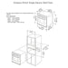 Empava 24" Single Electric Wall Oven - 2.3 cu. ft., EMPV-24WOA01 Empava
