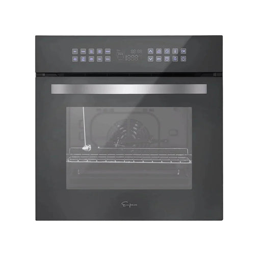 Empava 24" Single Electric Wall Oven in Silver Glass - 2.3 cu. ft, EMPV-24WOC17 Empava