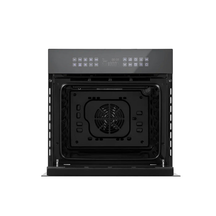 Empava 24" Single Electric Wall Oven in Silver Glass - 2.3 cu. ft, EMPV-24WOC17 Empava