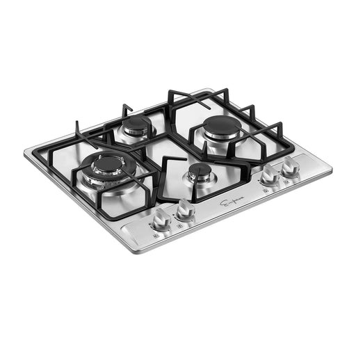 Empava 24" Stainless Steel Built-In Cooktop with 4 Gas Burners, EMPV-24GC4B67A Empava
