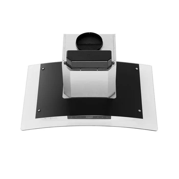 Empava 3-Piece Appliance Package - Empava 24" Electric Oven, Empava 30" Cooktop, Empava 30" Convertible Vent Wall Mount Range Hood, AP-EMPV-24WOA01-3 Empava