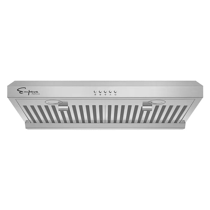 Empava 3-Appliance Package - Empava 30" Air Fry Electric Oven, Empava 30" Cooktop, Empava 30" Under Cabinet Range Hood, AP-EMPV-30WO04-2 Empava