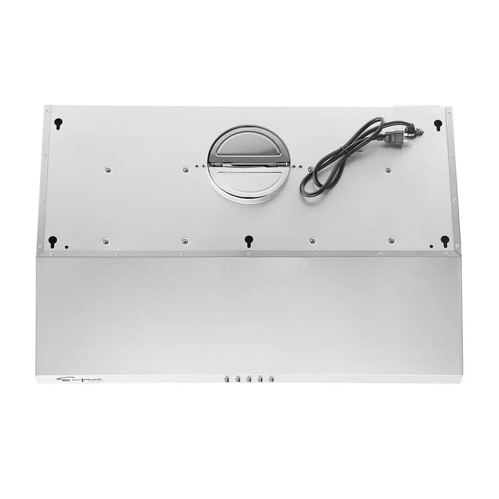 Empava 3-Appliance Package - Empava 24" Electric Oven, Empava 30" Cooktop, Empava 30" Under Cabinet Range Hood, AP-EMPV-24WOA01-2 Empava