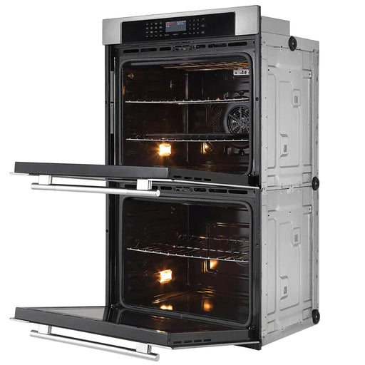 Empava 30" Double Electric Wall Oven with Air Fry - 5 cu.ft, EMPV-30WO05 Empava