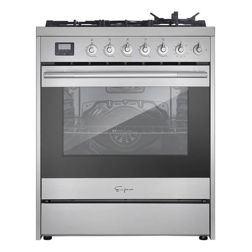 Empava 30" Freestanding Single Oven Gas Range with 4 Burners - 5 cu.ft, EMPV-30GR06 Empava