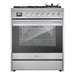 Empava 30" Freestanding Single Oven Gas Range with 4 Burners - 5 cu.ft, EMPV-30GR06 Empava