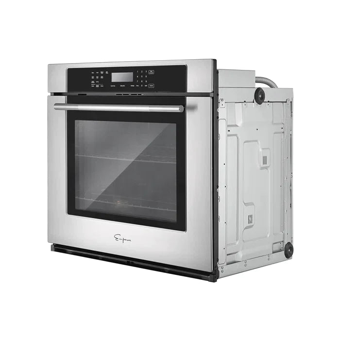 Empava 3-Appliance Package - Empava 30" Air Fry Electric Oven, Empava 30" Cooktop, Empava 30" Wall Mount Range Hood, AP-EMPV-30WO04 Empava