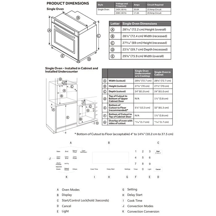 Empava 3-Appliance Package - Empava 30" Air Fry Electric Oven, Empava 30" Cooktop, Empava 30" Wall Mount Range Hood, AP-EMPV-30WO04 Empava