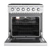 Empava 30" Freestanding Single Oven Natural Gas Range with 5 Burners- 4.5 cu.ft, EMPV-30GR10 Empava