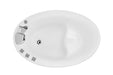 Empava 48" Freestanding Air Massage Japanese-Style Bathtub with Reversible Drain (EMPV-48JT011) Empava