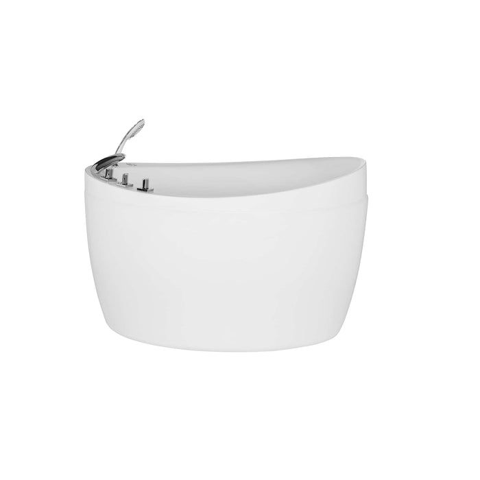 Empava 48" Freestanding Air Massage Japanese-Style Bathtub with Reversible Drain (EMPV-48JT011) Empava