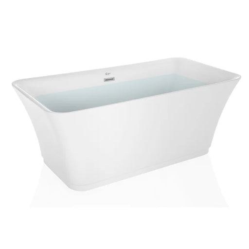 Empava 59" Freestanding Soaking Bathtub, EMPV-59FT1511 Empava