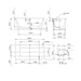Empava 59" Freestanding Soaking Bathtub, EMPV-59FT1511 Empava