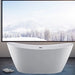 Empava 59" Freestanding Soaking Bathtub, EMPV-59FT1518 Empava
