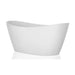 Empava 59" Freestanding Soaking Bathtub, EMPV-59FT1518 Empava