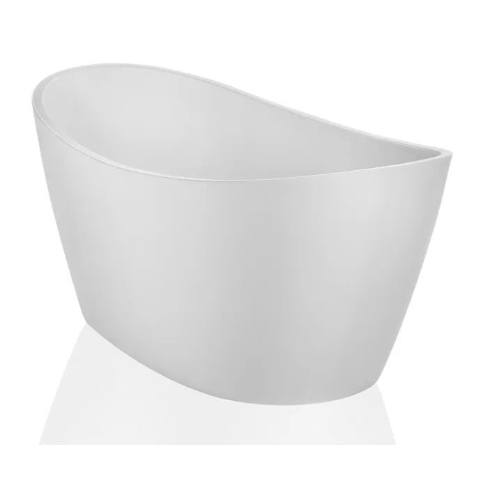 Empava 59" Freestanding Soaking Bathtub, EMPV-59FT1518 Empava