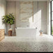 Empava 59" Freestanding Whirlpool Bathtub with Faucet, EMPV-59AIS15 Empava