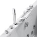 Empava 67" Modern Alcove Whirlpool Bathtub with Center Drain and LED Lights, EMPV-67JT408LED Empava