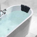 Empava 67" Freestanding Whirlpool Bathtub with Faucet, EMPV-67AIS01 Empava