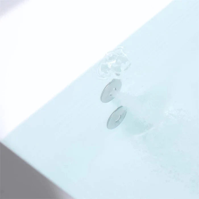 Empava 71" Alcove Whirlpool 2-Person Bathtub with Right Drain, EMPV-71JT667B Empava