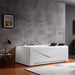 Empava 71" Alcove Whirlpool 2-Person Bathtub with Right Drain, EMPV-71JT667B Empava