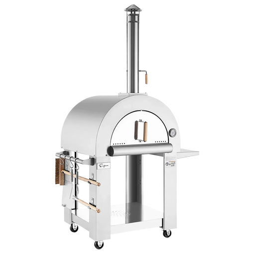 Empava Outdoor Wood Fired Pizza Oven with Side Table, EMPV-PG05 Empava