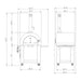 Empava Outdoor Wood Fired Pizza Oven with Side Table, EMPV-PG05 Empava