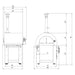 Empava Outdoor Wood Fired and Gas Pizza Oven in Stainless Steel, EMPV-PG03 Empava