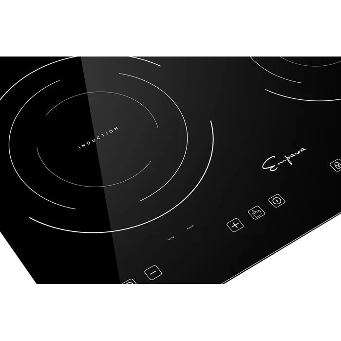 Empava 12" Built-In Induction Cooktop with 2 Elements, EMPV-IDC12B2 Empava