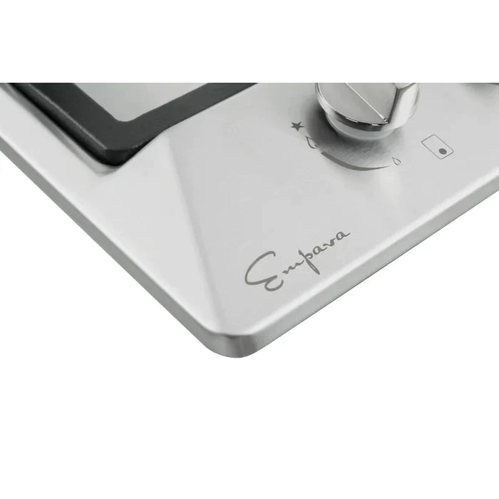 Empava 12" Stainless Steel Built-In Natural Gas Cooktop with 2 Burners, EMPV-12GC29 Empava