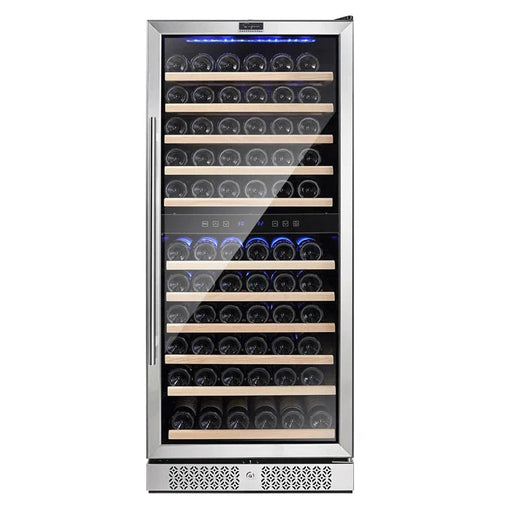 Empava 24" 116 Bottle Dual Zone Wine Cooler, EMPV-WC06D Empava