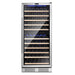 Empava 24" 116 Bottle Dual Zone Wine Cooler, EMPV-WC06D Empava